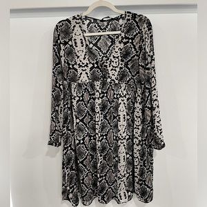 Zara Snake Print Dress